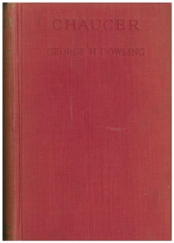 Chaucer / by George H. Cowling cover