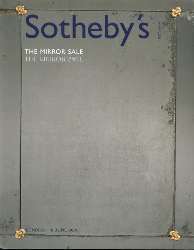 The mirror sale : London, Wednesday 8 June 2005 cover