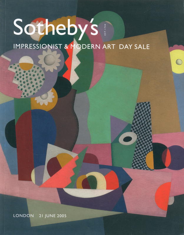 Impressionist and modern art day sale : London, Tuesday 21 June 2005 cover