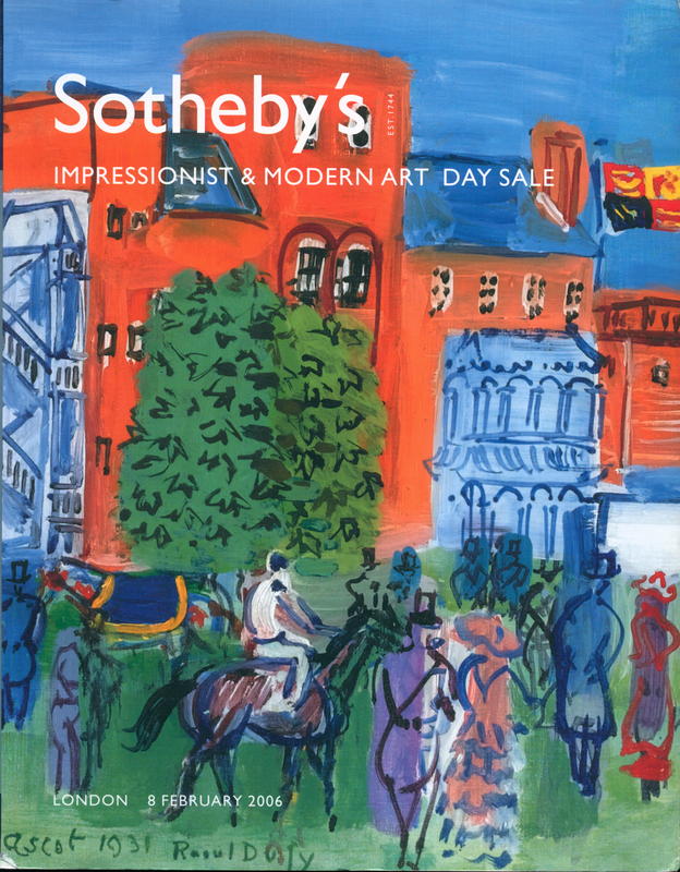 Impressionist and modern art day sale : London, 8 February 2006 cover