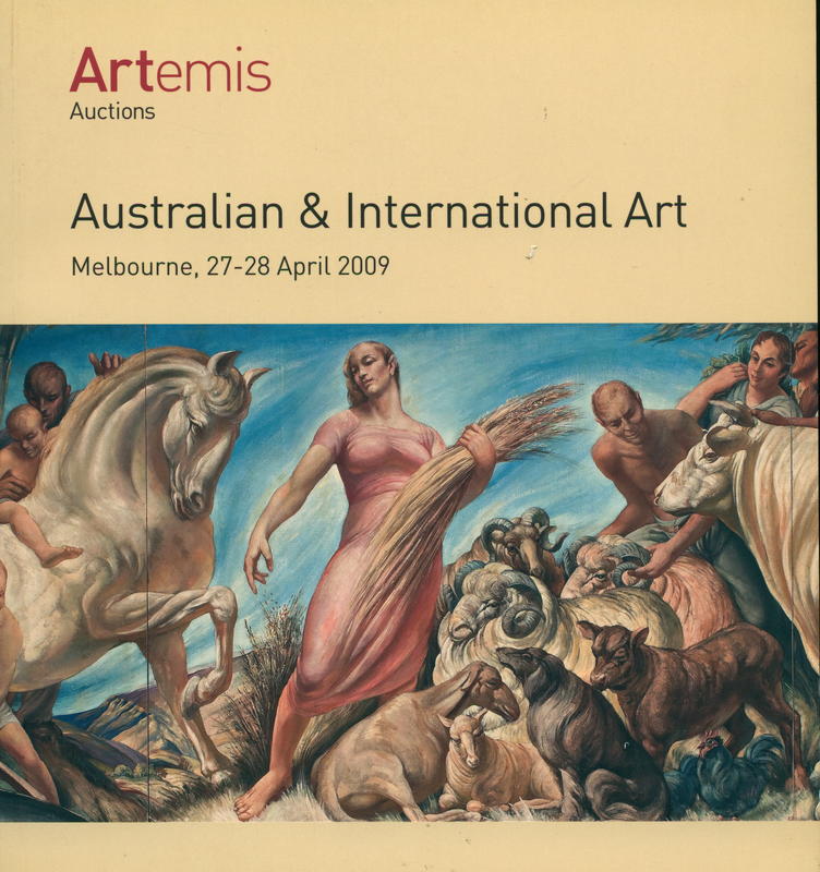 Australian and international art : featuring the private collection of Mr Esa Jaske : Melbourne, 27-28 April 2009 cover