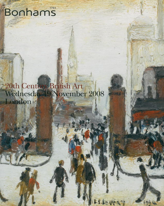 20th century British art : Wednesday 19 November 2008 at 2pm, New Bond Street, London cover