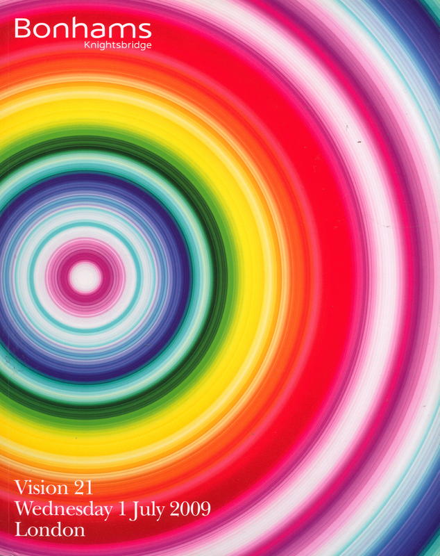 Vision 21 : a sale of post war paintings, prints, photographs, sculptures and modern design furniture : Wednesday 1 July 2009 at 1pm, Knightsbridge cover