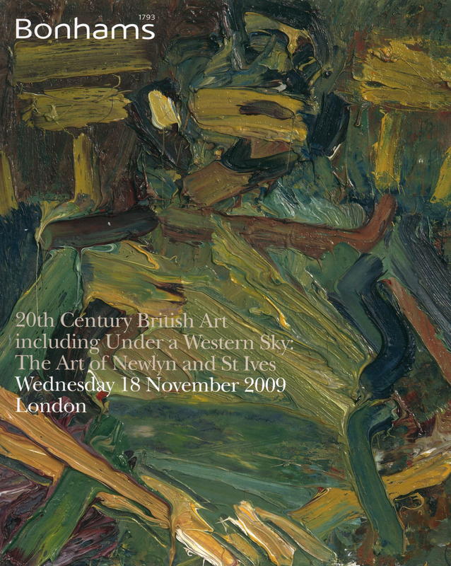 20th century British art including Under a Western Sky: the art of Newlyn and St Ives : Wednesday 18 November 2009 at 2pm, New Bond Street, London cover