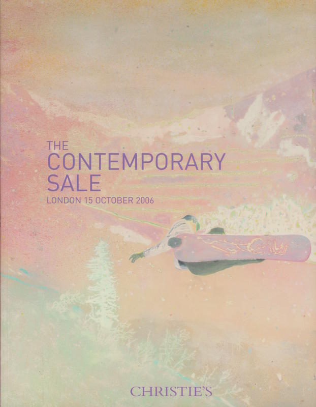 The contemporary sale and Michael Clark Company benefit sale : Sunday 15 October 2006 cover