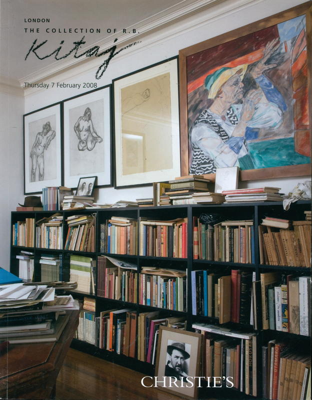 The collection of R. B. Kitaj : auction, Thursday 7 February 2008 at 1.00 pm cover