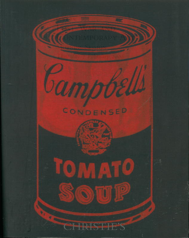 Post-war and contemporary art : morning session, Thursday 7 February 2008 cover