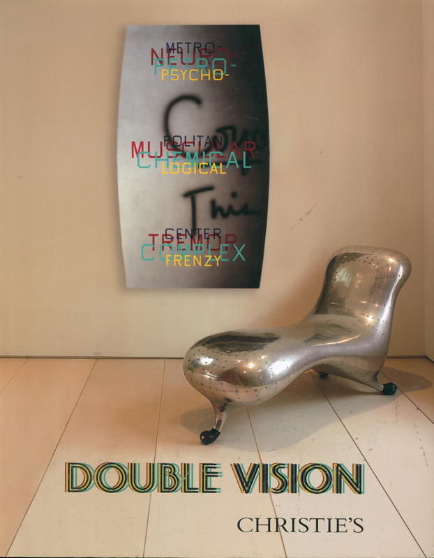 Double vision : important contemporary art and design from a private collection : auction Sunday 14 October 2007 at 3.00 pm cover