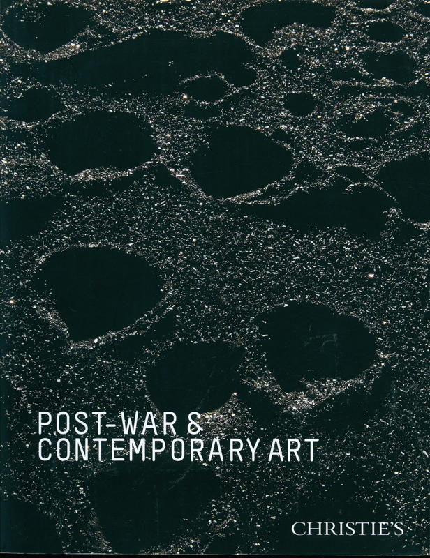 Post-war and contemporary art : Evening sale, Sunday 19 October 2008 cover