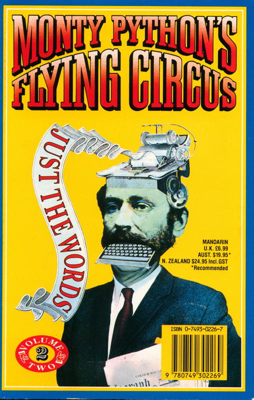 Monty Python's Flying Circus : just the words : volume one [volume two at rear] cover