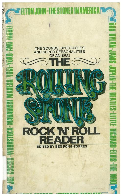 The Rolling Stone rock'n'roll reader / edited by Ben Fong-Torres cover