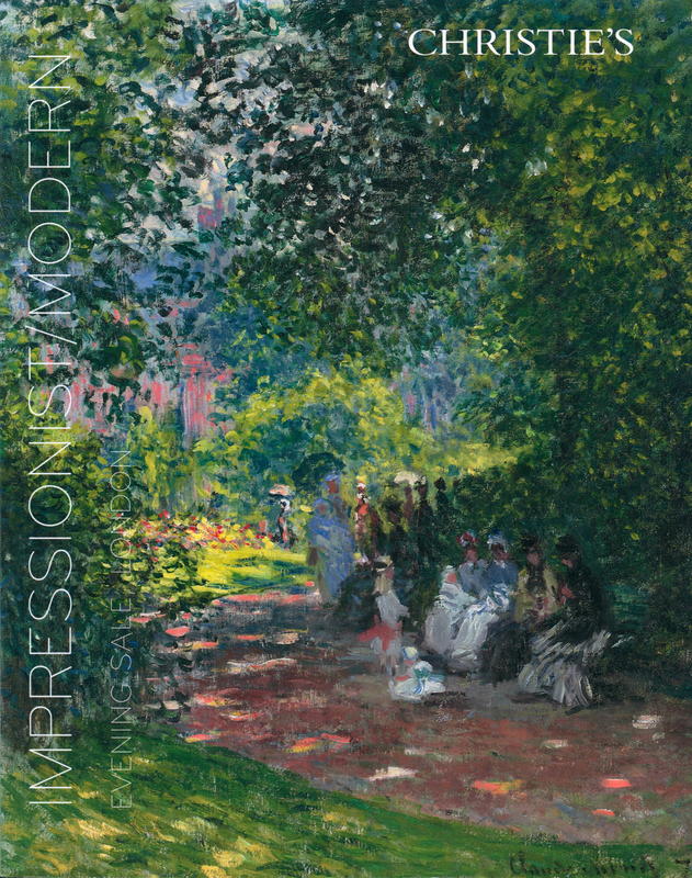 Impressionist/modern evening sale : Tuesday 23 June 2009 cover