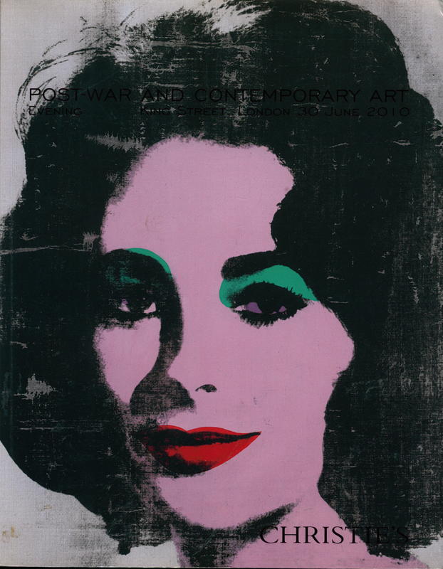 Post-war and contemporary art evening auction : Wednesday 30 June 2010 cover