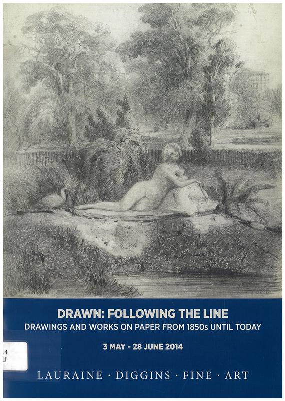 Drawn : following the line : drawings and works on paper from the 1850s until today, 3 May-28 June 2014 cover