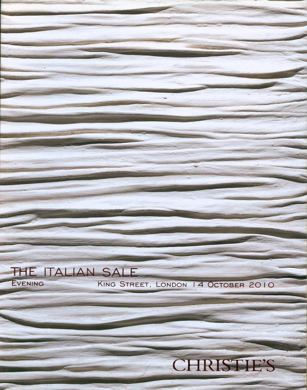The Italian sale : Thursday 14 October 2010 cover