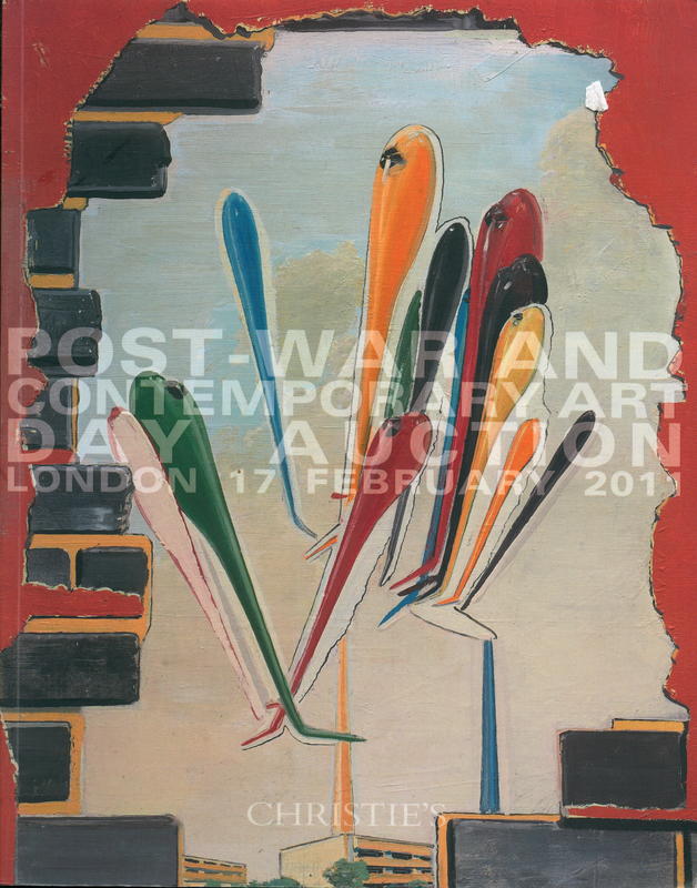 Post-war and contemporary art day auction : Thursday 17 February 2011 cover