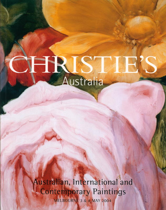 Australian, international and contemporary paintings : Monday 3 and Tuesday 4 May 2004 cover