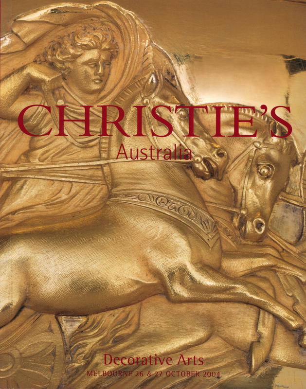 Decorative arts : Tuesday 26 and Wednesday 27 October 2004 cover