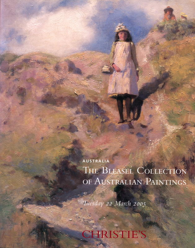 The Bleasel Collection of Australian paintings : Tuesday 22 March 2005 cover