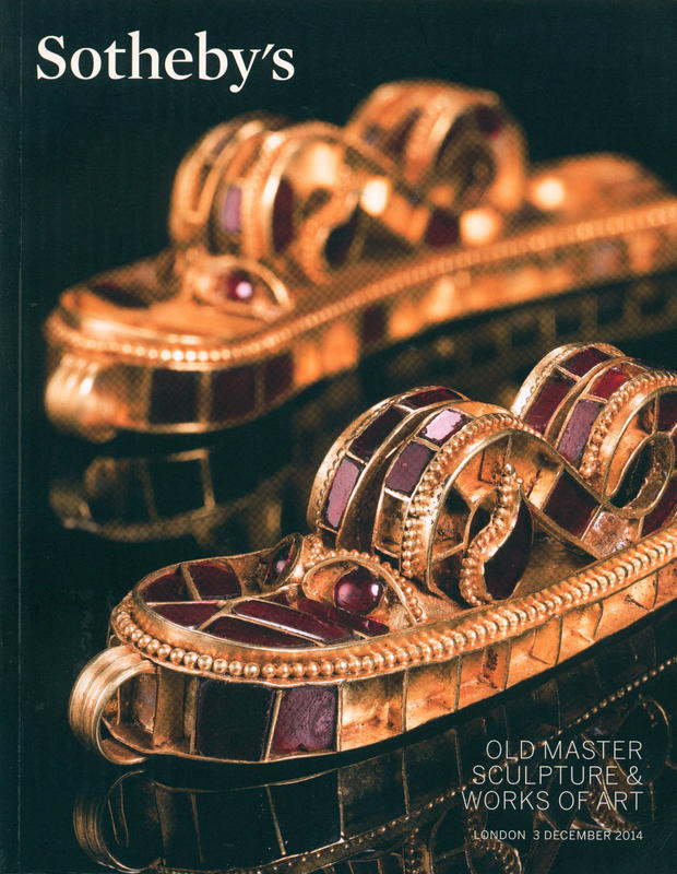 Old master sculpture and works of art : auction in London, 3 December 2014 cover