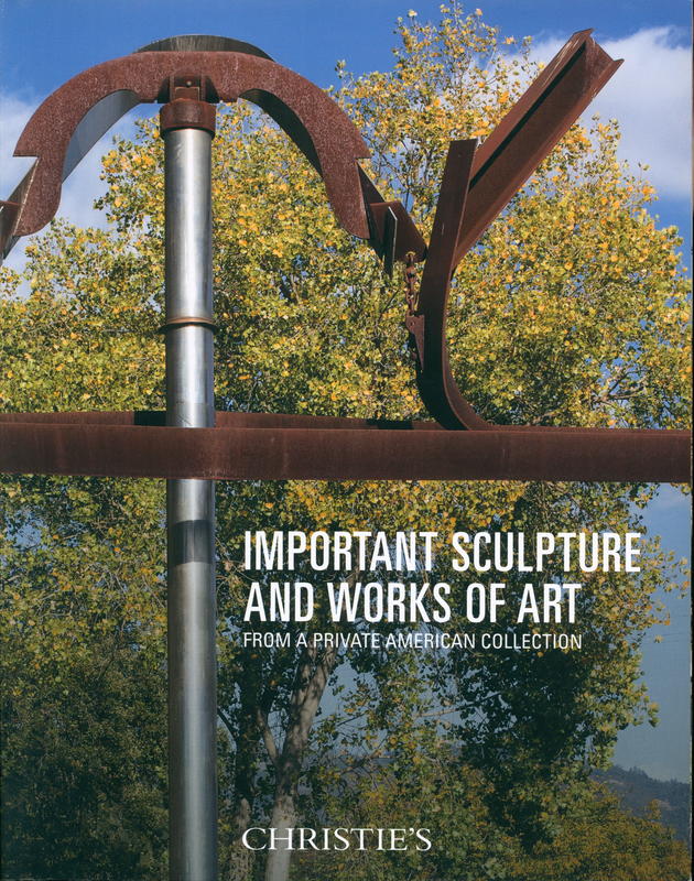 Important sculpture and works of art from a private American collection cover