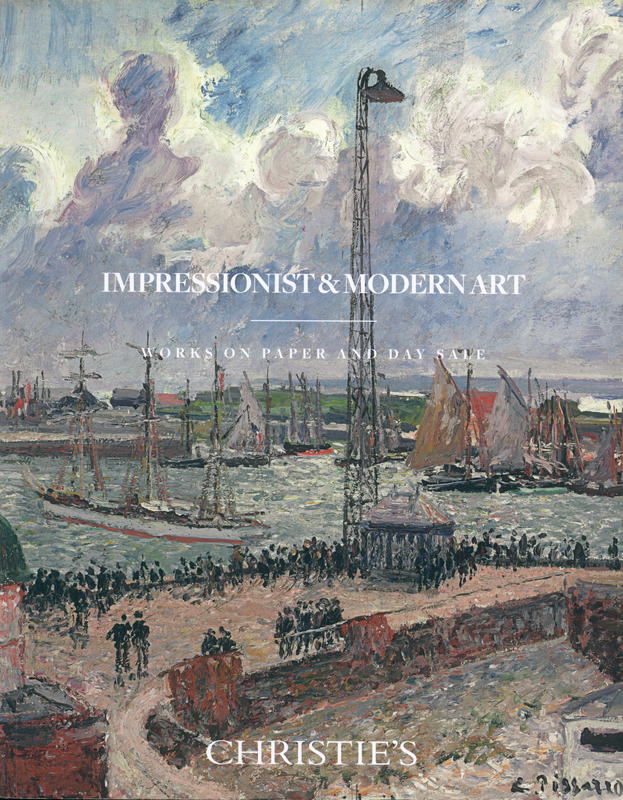 Impressionist and modern art : works on paper and day sale : auction, Thursday 6 November 2014 cover
