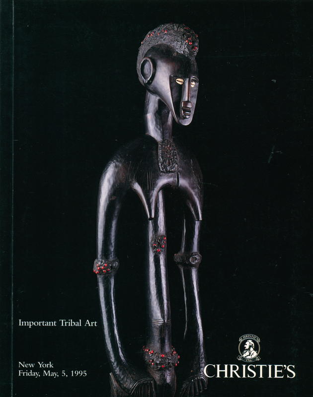 Important tribal art : property from the collections of the late Ambassador William A. M. Burden, Mr. and Mrs. Ralph F. Colin, Mrs. J. Murdoch Howland, Mr. and Mrs. Stanley Marcus and from various sources cover
