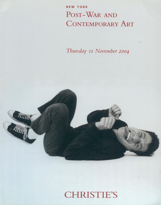 Post-war and contemporary art (afternoon session) : Thursday 11 November 2004 cover