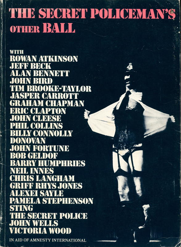 The secret policeman's other ball cover