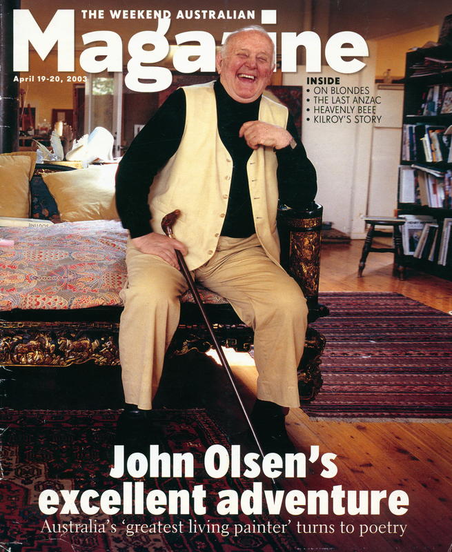 The weekend Australian magazine cover