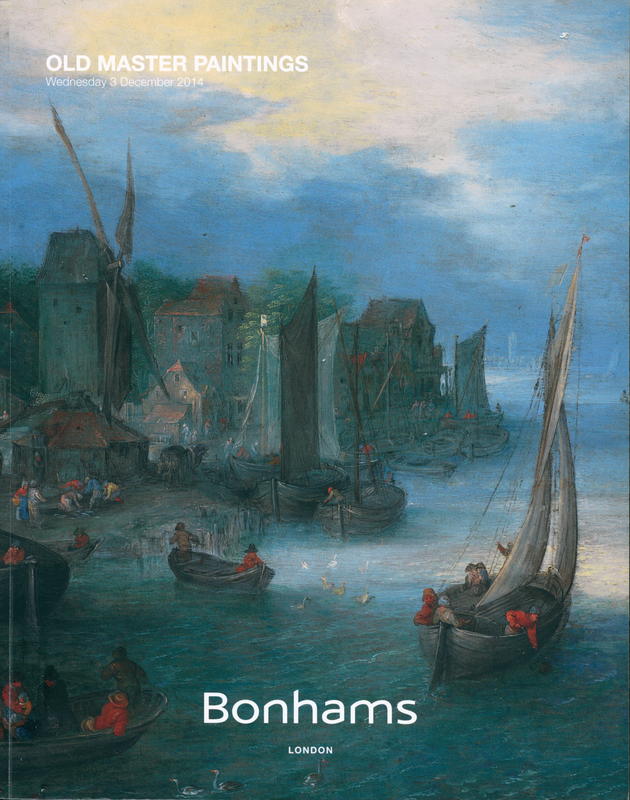 Old Master paintings : Wednesday 3 December 2014 at 2pm cover