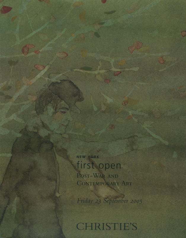 First open : post-war and contemporary art : Friday 23 September 2005 cover