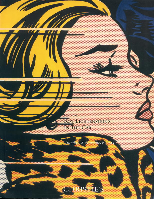 Roy Lichtenstein's In The Car : post-war and contemporary art evening sale : Tuesday 8 November 2005 cover