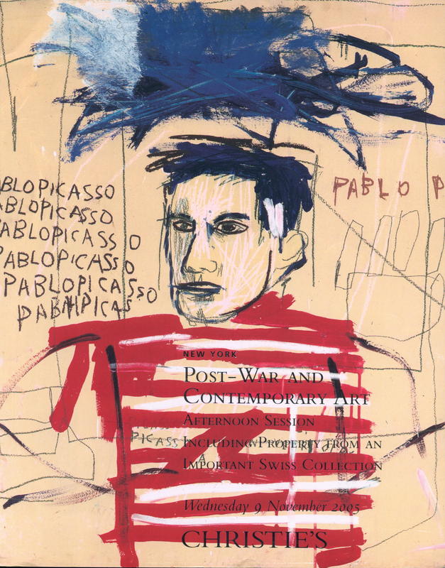 Post-war and contemporary art (afternoon session) : Wednesday 9 November 2005 cover