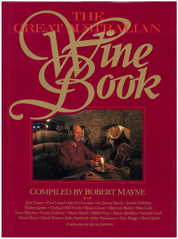 The great Australian wine book cover