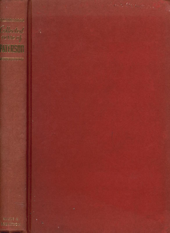 The collected verse of A. B. Paterson : containing The Man From Snowy River, Rio Grande, Saltbush Bill, J. P. cover