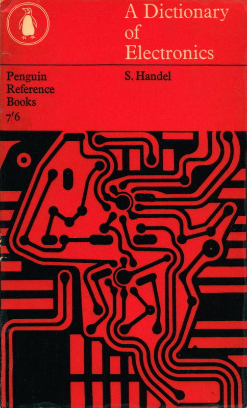 A dictionary of electronics cover