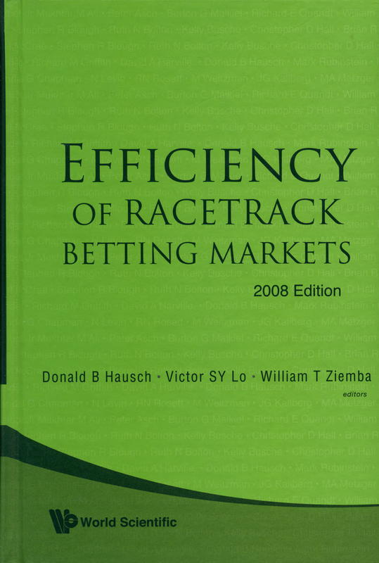Efficiency of racetrack betting markets cover