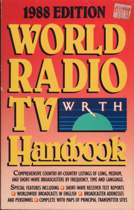 World radio TV handbook : 1988 edition cover