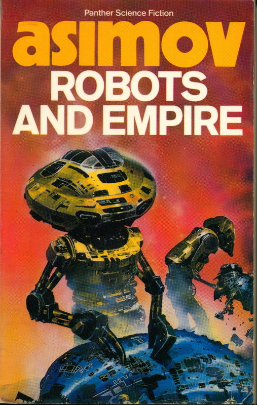 Robots and empire /​ Isaac Asimov cover