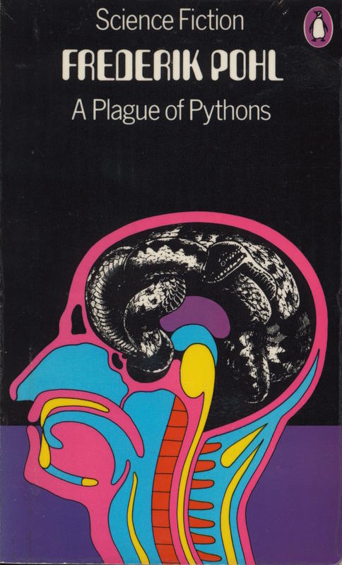A plague of pythons / Frederik Pohl cover