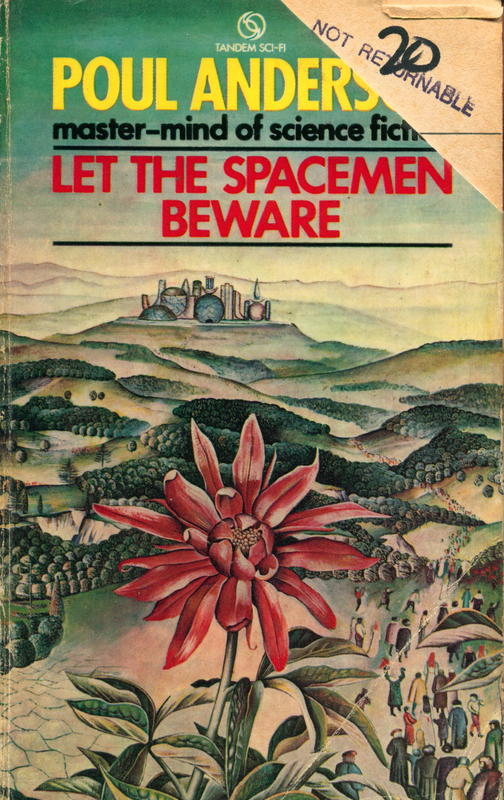 Let the spacemen beware / Poul Anderson cover