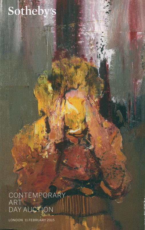 Contemporary art day auction : auction in London, 11 February 2015 cover