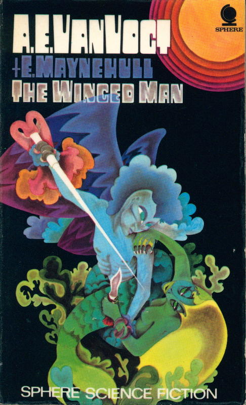 The winged man / A. E. van Vogt and E. Mayne Hull cover