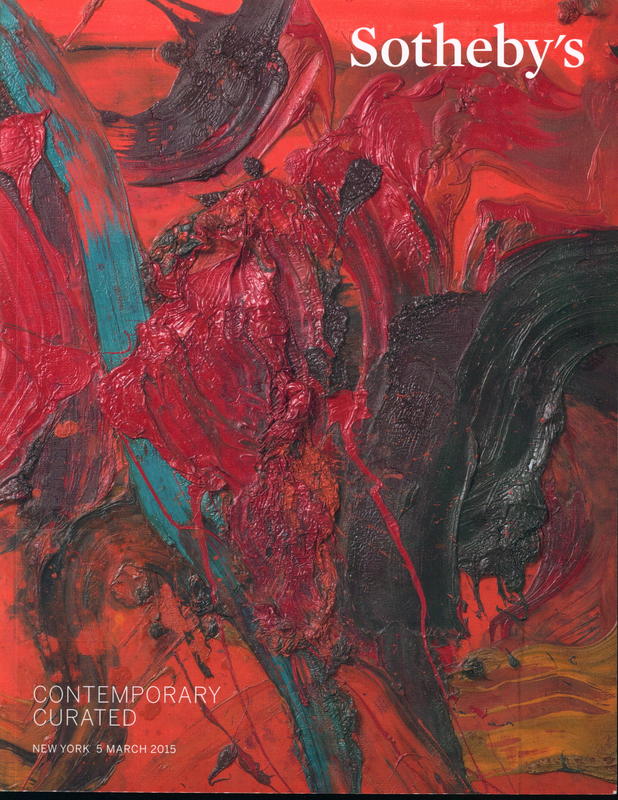 Contemporary curated : auction in New York, 5 March 2015 cover
