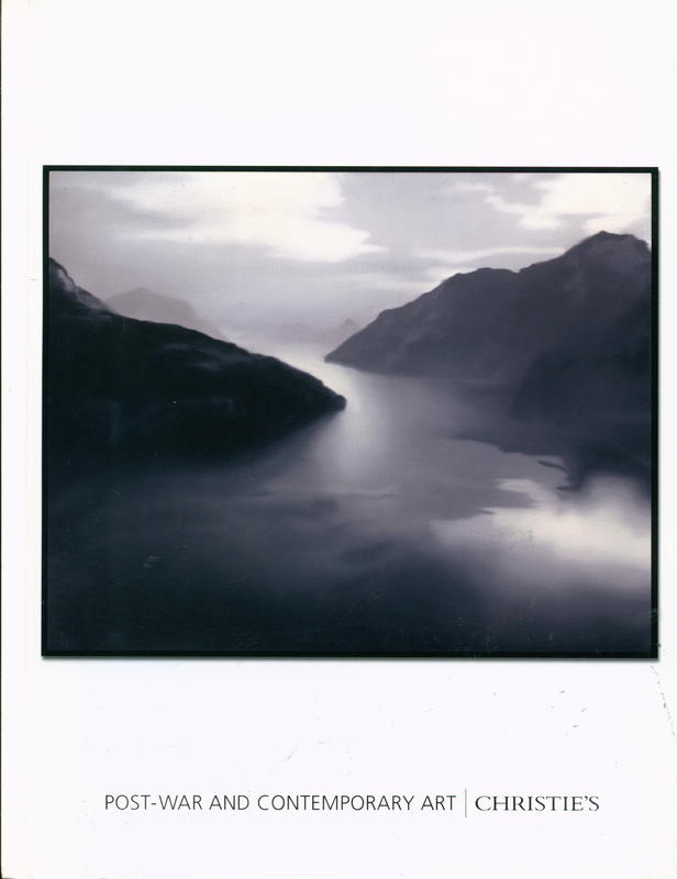 Post-war and contemporary art evening auction : Wednesday 11 February 2015 cover