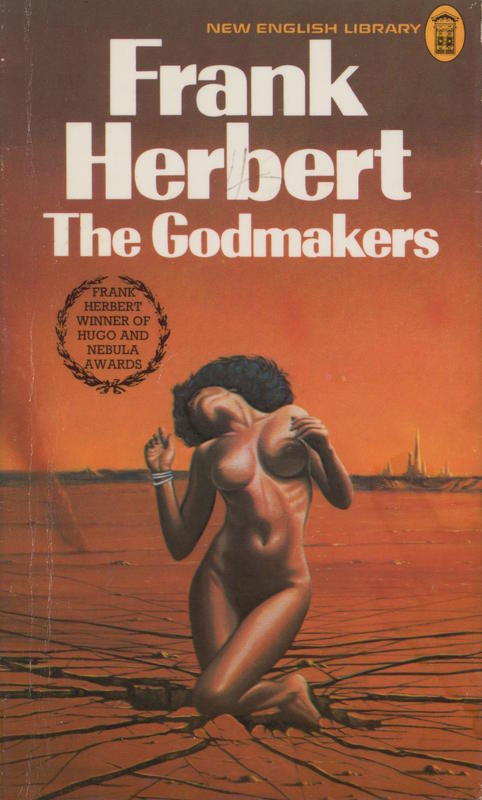 The godmakers / Frank Herbert cover