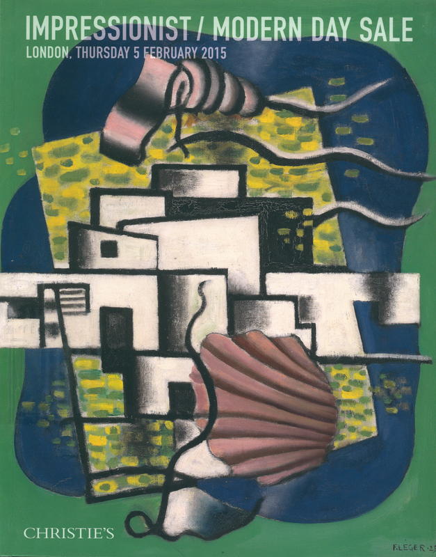 Impressionist/modern day sale : Thursday 5 February 2015 cover