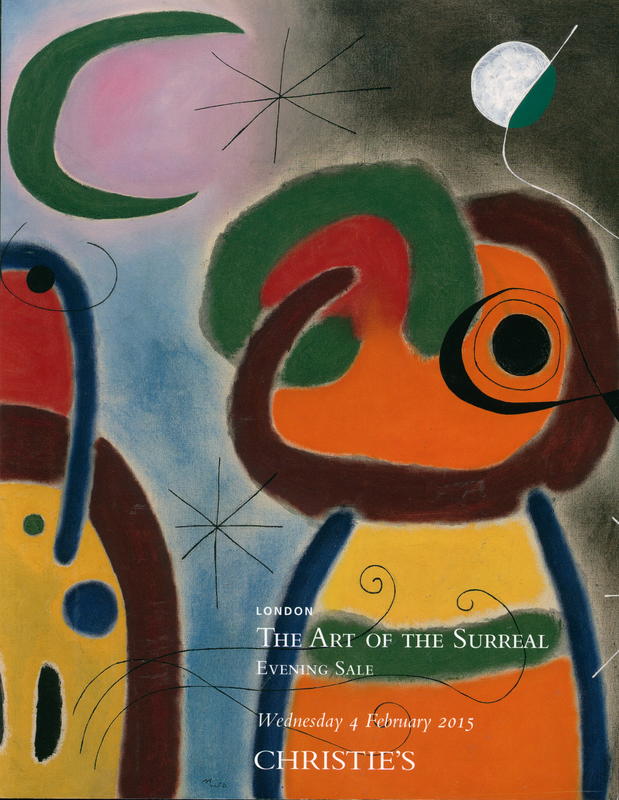 The art of the surreal evening sale : Wednesday 4 February 2015 cover