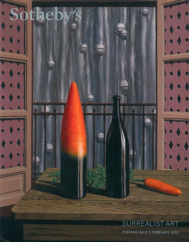 Surrealist art evening sale : auction in London, 3 February 2015, 6.30pm cover